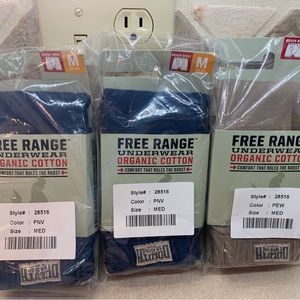 (3) Men’s Duluth Trading Company Free Range Underwear